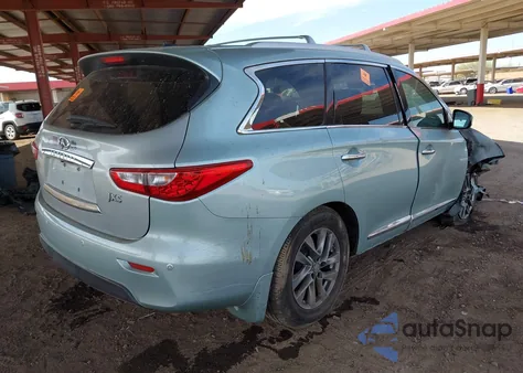 2013 Infiniti Jx35 z USA, uszkodzony, nr VIN 5N1AL0MM9DC328459